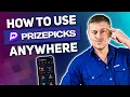 How to use Prizepick Anywhere Easy Quick Trick