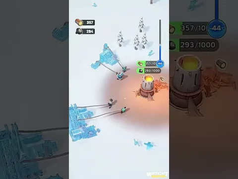 Whiteout Survival  224 DEFEND BASE & BEAT THE FROST!#gaming​ #castledefense​ #games​ #youtubeshorts