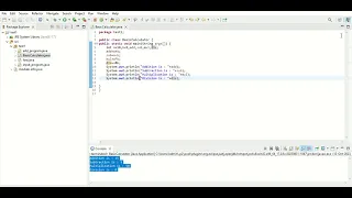 Basic Calculator program in java Eclipse