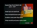 Download Lagu Santai Saja Esok Masih Ada (Lyric)