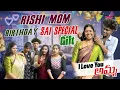 Lagu Rishi mom🥰 birthday Sai gaddi special 👉gift 😍happy birthday amma love @rishi_stylish_official