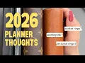🤔 My thoughts going into 2026. | Sterling Ink, Personal Rings, Pocket Rings