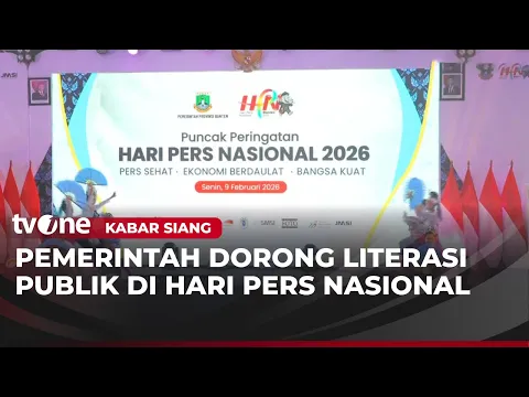 Hari Pers Nasional 2026 Mengusung Tema 'Memperkuat Peran Pers'