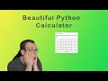 Python Programming Build a simple Calculator with TKinter GUI Learn Python Programming 2020 Lambda