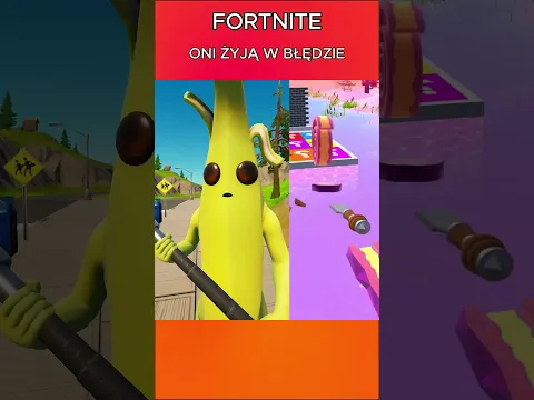ONI ŻYJĄ W BŁĘDZIE #fortnite #fortniteshorts