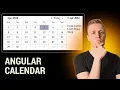 Angular Calendar Scheduler Example Step-by-Step Tutorial