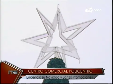 Centro Comercial Policentro encendió su navidad y lanzó promociones