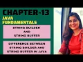 StringBuffer StringBuilder in Java Java Tutorial For Beginners Chapter-13 Shachi Codes