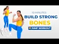 10-Minute Jumping Workout for Bone Density Build Stronger Bones No Repeat