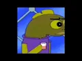 spongebob fish turning around meme