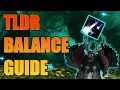 WOTLK Classic TLDR Balance Guide Talents Glyphs Rotation Builds