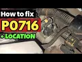 P0716 p0716 input speed sensor performance code p0716 p0716 obd2 dtc p0716