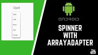 Android Spinner With ArrayAdapter