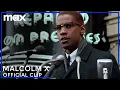 Download Lagu Denzel Washington Gives Malcolm X's Powerful Speech | Malcolm X | Max