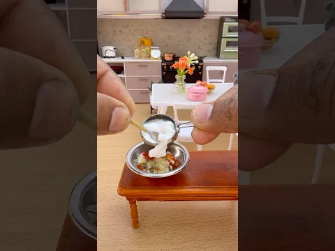 Miniature paneer tikka #miniature #minikitchen #foryou