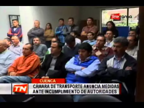 Cámara de transporte anuncia medidas ante incumplimiento de autoridades