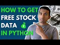 How to get free stock data in python