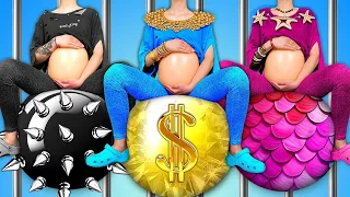 Rica Vs Pobre Vs Giga Rica Embarazadas En La Cárcel