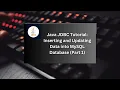 Java JDBC Tutorial Inserting and Updating Data into MySQL Database
