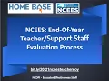 NCEES EOY Teacher Support Staff Eval Process March 2021