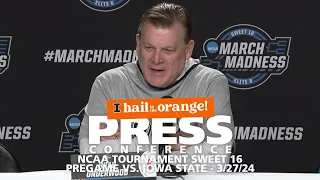Illini MBB NCAA Sweet 16 Pregame Press Conference 24