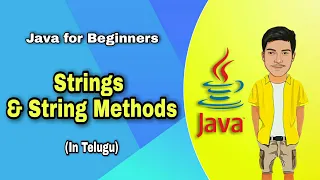 Strings in Java String Methods in Java Java Tutorials in Telugu