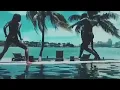 Bryson tiller playing mortal kombat on his vacation with his girlfriend kendra bailey