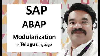 SAP ABAP Modularization in Telugu Language
