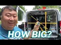 U-Haul 9 Cargo Van Interior Dimensions