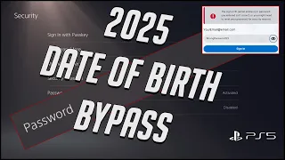 How To Reset PLAYSTATION PASSWORD Without DOB UPDATED 2025 DoB Bypass EASIEST METHOD