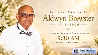 Aldwyn Brewster Funeral Service Livestream