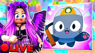 EVENTO SECRETO DE MINERAÇÃO NO PET SIMULATOR 99! - PEGANDO TITANIC GRÁTIS!