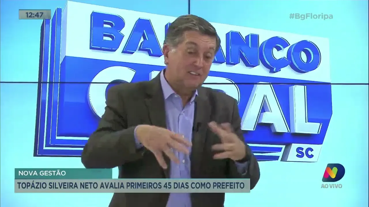 Topázio Silveira Neto avalia primeiros 45 dias como prefeito
