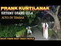 Download Lagu Prank kuntilanak ketemu orang gila || auto di tembak || ghost prank meet crazy people
