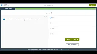 python essential 2 summary test answer pcap programming