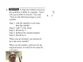 Chapter 1 Performance Task Tips