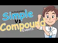 Statistics Probability - 4 Simple VS Compound Events Learnerea