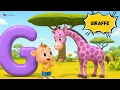 Download Lagu 🎶 ABC Kleurrijke Safari Dieren Lied | Leer het alfabet, kleuren en dierengeluiden van A tot Z | U...