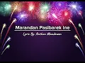 Lagu Bahasa Biak Terbaru - Marandan Pasibarek Ine. Lyric By. Anthon Mandowen 
