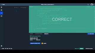 Code Signal - Make Array Consecutive 2