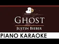Download Lagu Justin Bieber - Ghost - HIGHER Key (Piano Karaoke Instrumental)