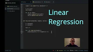 Parameter Estimation Linear Regression From Scratch Python