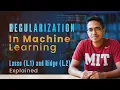Regularization in ML explained simply Lasso L1 and Ridge L2 Foundations for ML Lecture 27