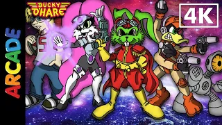 Bucky O Hare Arcade Playthrough 4K 