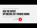 How Restaurants Can Optimize Off-Premise Dining