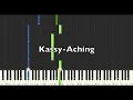 Kassy 케이시 Aching 아리운 韓劇 還魂 환혼 OST P2 鋼琴教學 Synthesia 琴譜