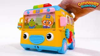 toddler learning video for kids and babies pororo school bus and treehouse 