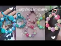 DIY Chunky Beaded Keychains For Beginners BEEBEECRAFT BEADS