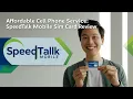 Affordable Connectivity with SpeedTalk