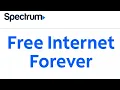 Free Internet forever Spectrum